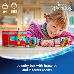 LEGO Disney Snow White mini dolls figures enhance storytelling and role-play adventures.