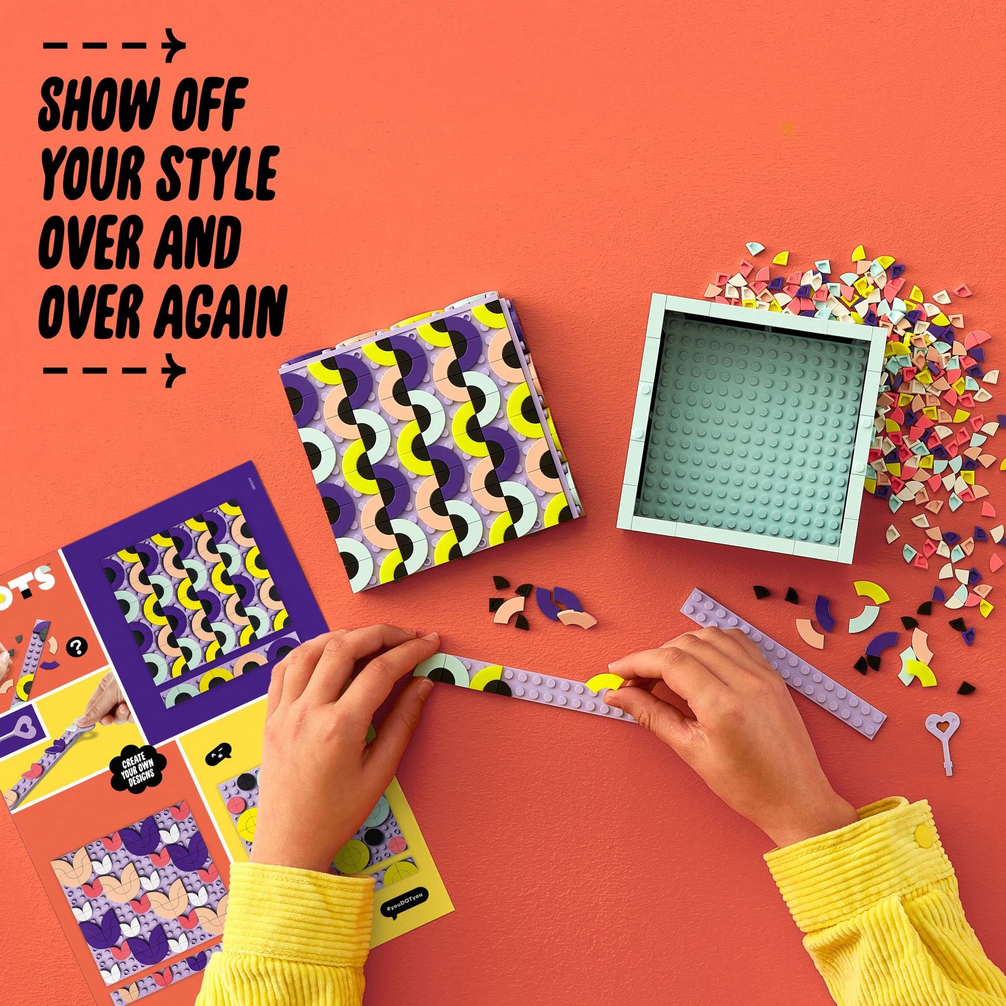 LEGO DOTS Big Box 41960 room decoration gift idea for kids.