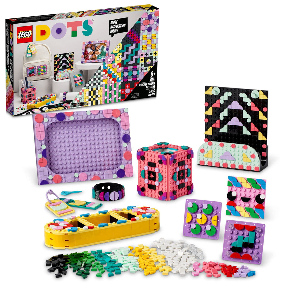 LEGO DOTS Designer Toolkit bracelet pattern for wearable art and personal style