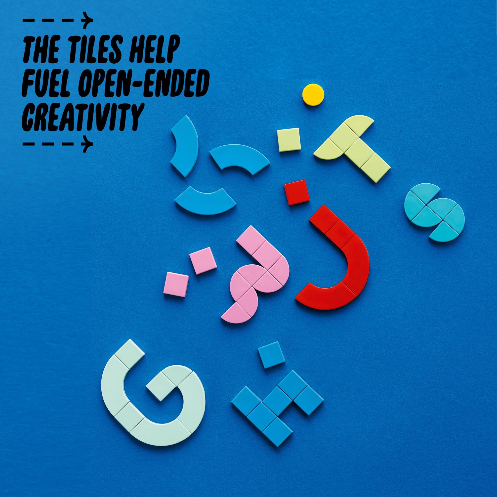 LEGO DOTS alphabet letters let kids spell messages on crafts