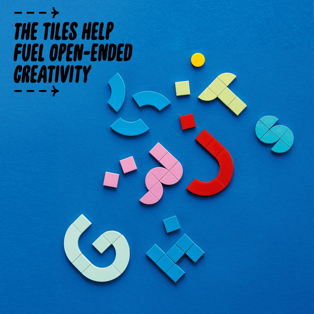 LEGO DOTS alphabet letters let kids spell messages on crafts