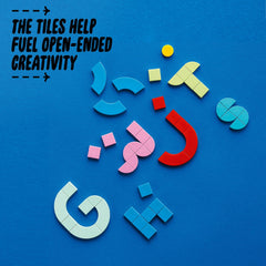 LEGO DOTS alphabet letters let kids spell messages on crafts