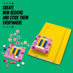 LEGO DOTS decorate notebooks and phone cases with personalized patterns