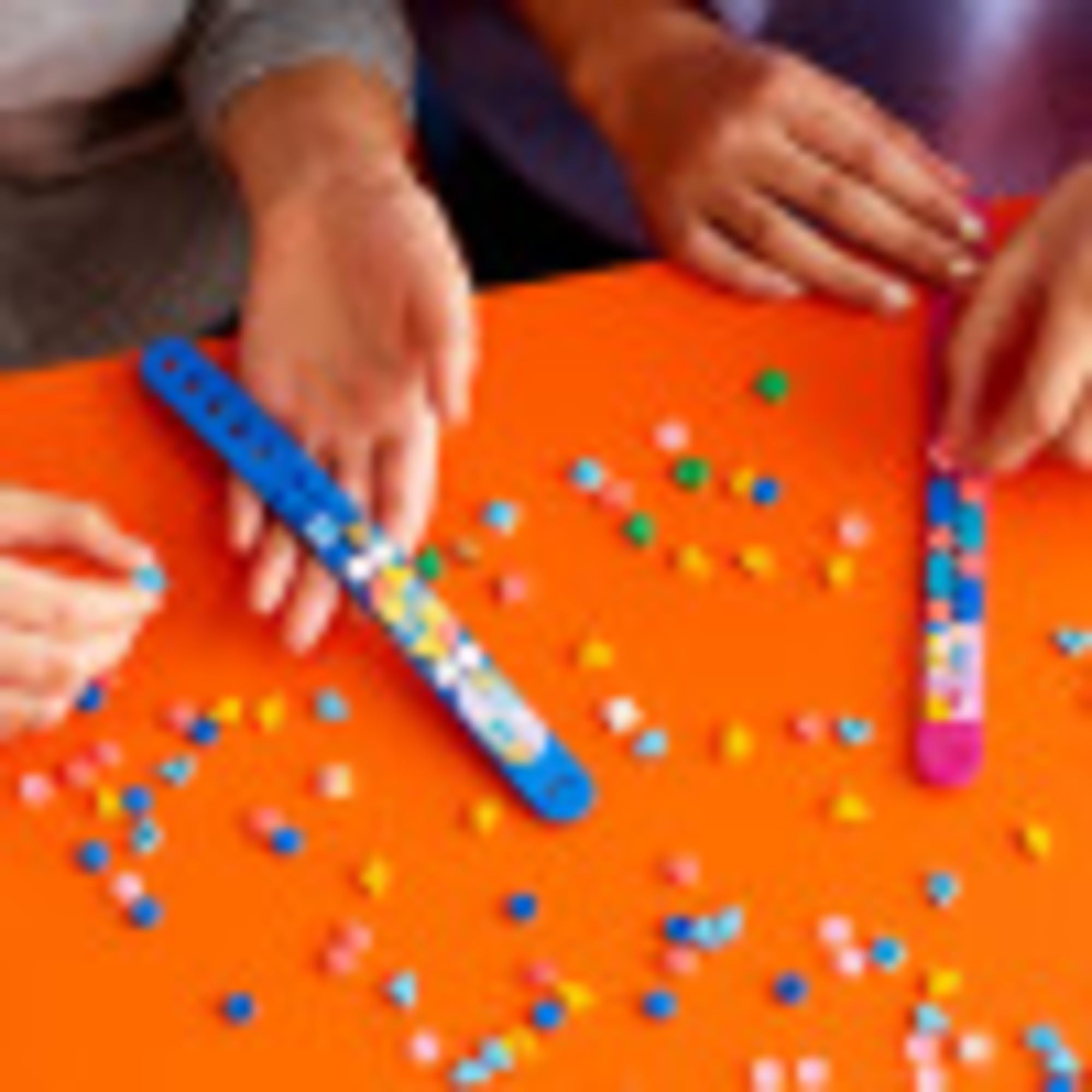 LEGO DOTS bracelet designs showcase versatile decor and accessory options.