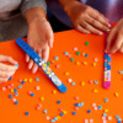 LEGO DOTS bracelet designs showcase versatile decor and accessory options.