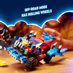 LEGO DREAMZzz Crocodile Car 71458 minifigs Cooper and Jayden boost storytelling play