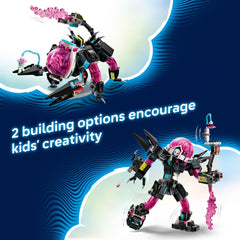 LEGO DREAMZzz Mateo hero figure with Z-Blob cape supports rescue missions.
