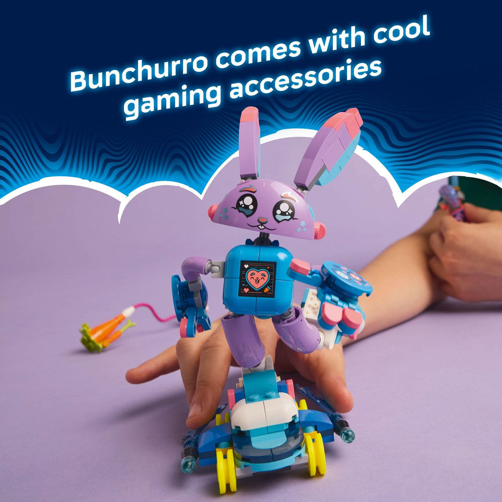 LEGO DREAMZzz bunny with jetpack boosts exploration during playtime