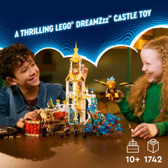 LEGO DreamZzz Castle Nocturnia rotating tower section inviting exploration of two build modes