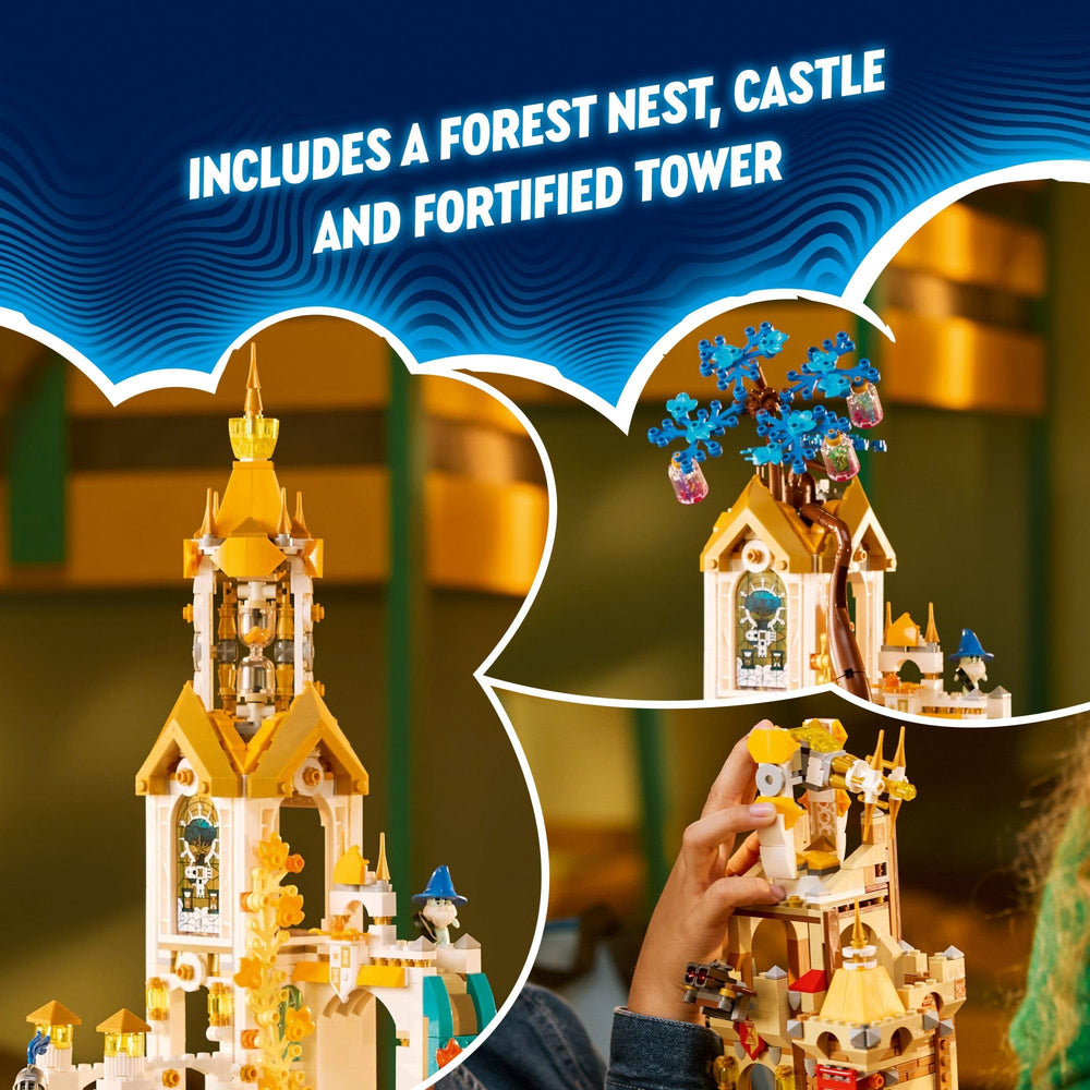 LEGO DreamZzz Castle Nocturnia throne room for regal storytelling moments