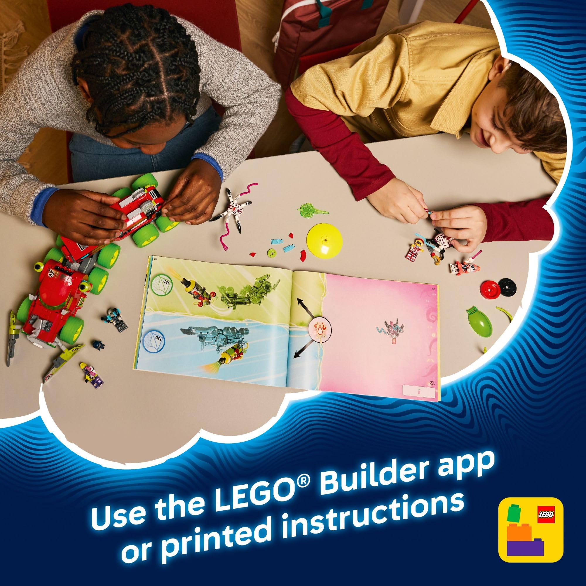 LEGO DREAMZzz cyber brain spider figures add challenging antagonists for creative quests.