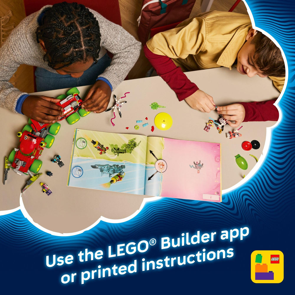 LEGO DREAMZzz cyber brain spider figures add challenging antagonists for creative quests.