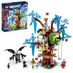 LEGO Dreamzzz Fantastical Tree House front view inspires imaginative play and storytelling.