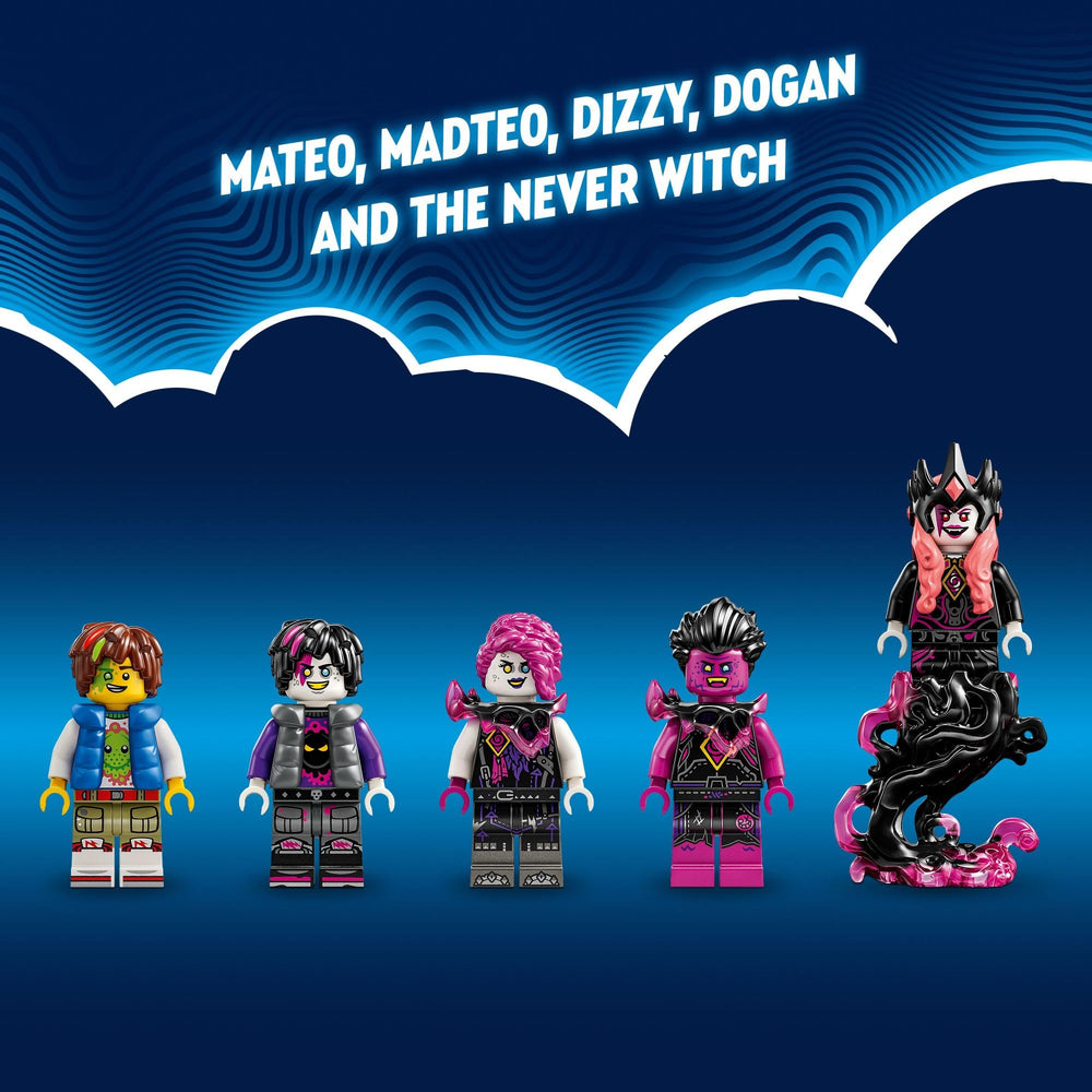 LEGO DREAMZzz Never Witch's Nightmare Creatures building set supports creative building