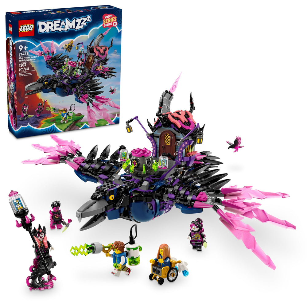 LEGO DREAMZzz Never Witch Midnight Raven for imaginative storytelling