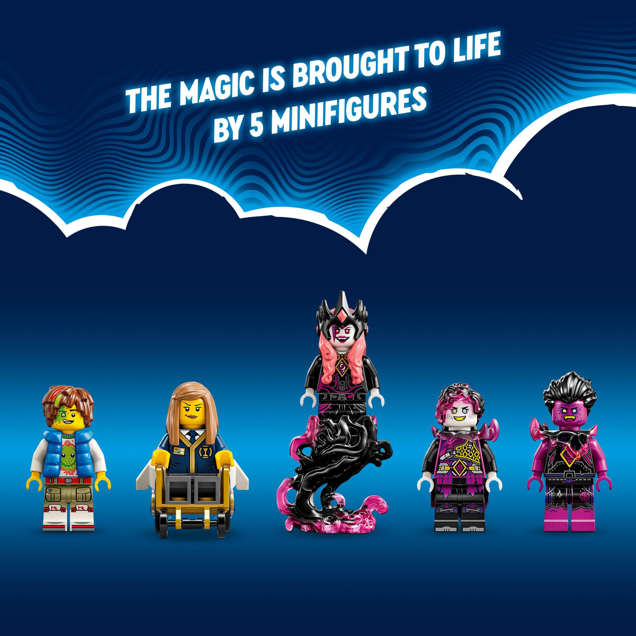 LEGO DREAMZzz Never Witch minifigure adds villainous flair to play