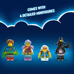 LEGO Dreamzzz Night Hunter figure adds dramatic chase scenes.