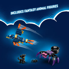 LEGO DREAMZzz Sandman's Tower accessories like a potion station boost imaginative quests.