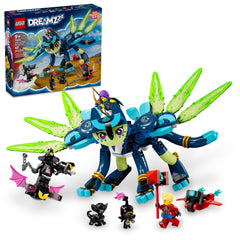 LEGO DREAMZzz Zoey and Zian cat-owl build inspires imaginative play and dream-world adventures.
