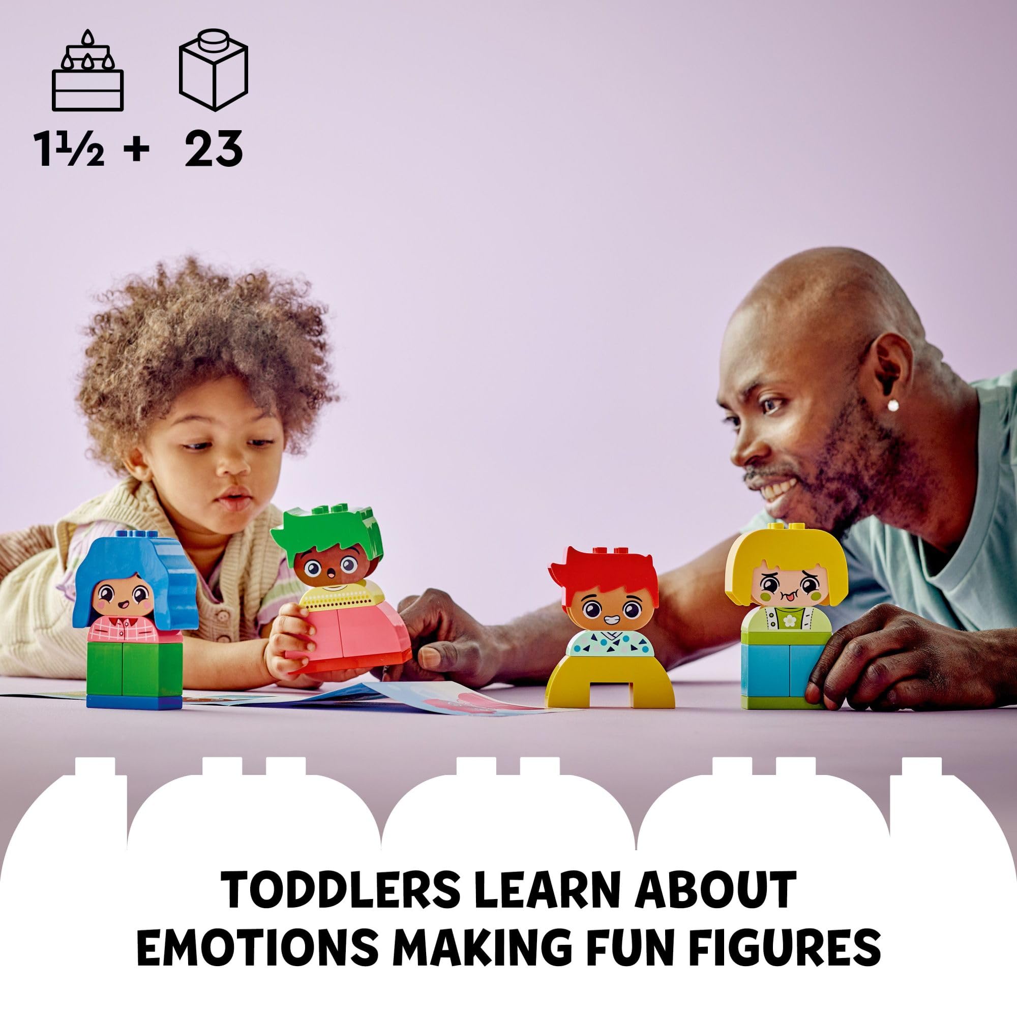 LEGO DUPLO 10415 colorful bricks for building and fine motor skill practice
