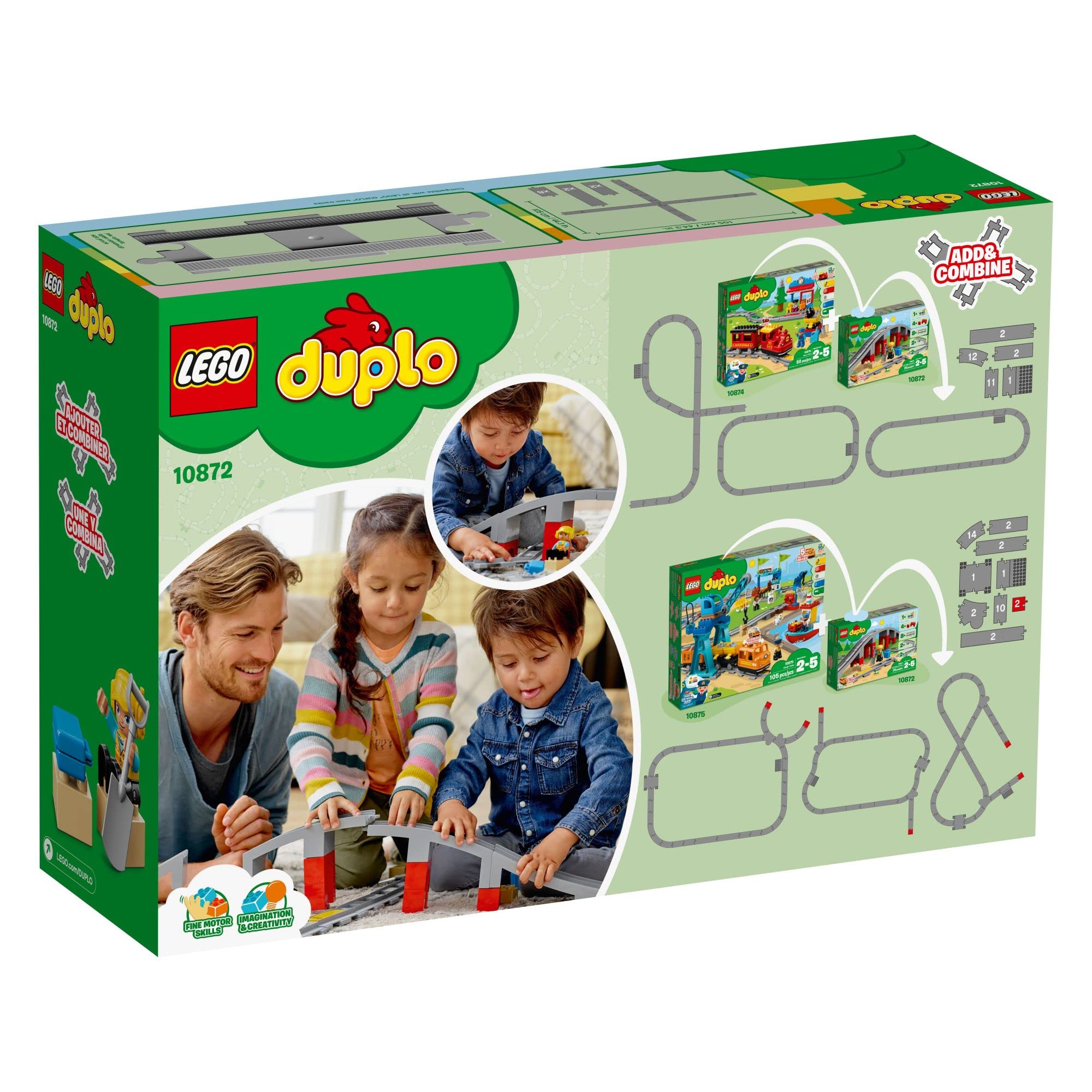 LEGO DUPLO 10872 action brick horn enhances train play