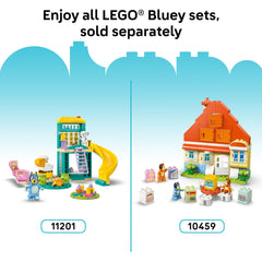 Bluey play moments from LEGO DUPLO for imaginative storytelling