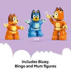 LEGO DUPLO Bluey memory spinner supports matching play and skill practice.