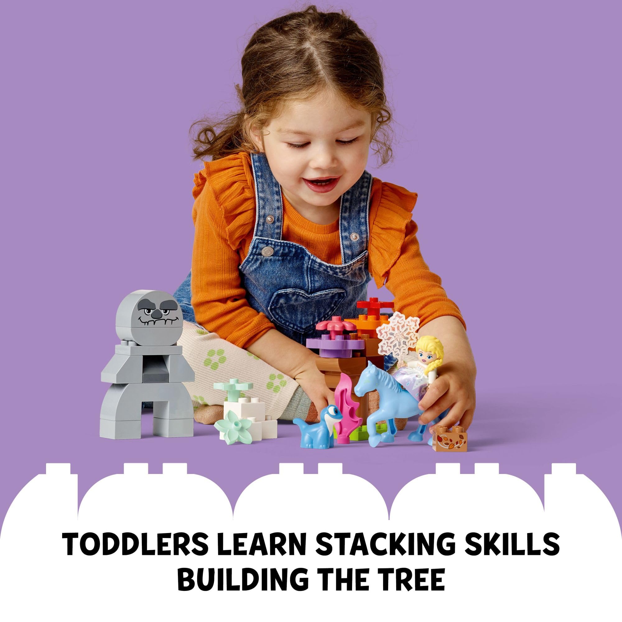 Earth Giant build encourages collaborative play and exploration of forest scenes.
