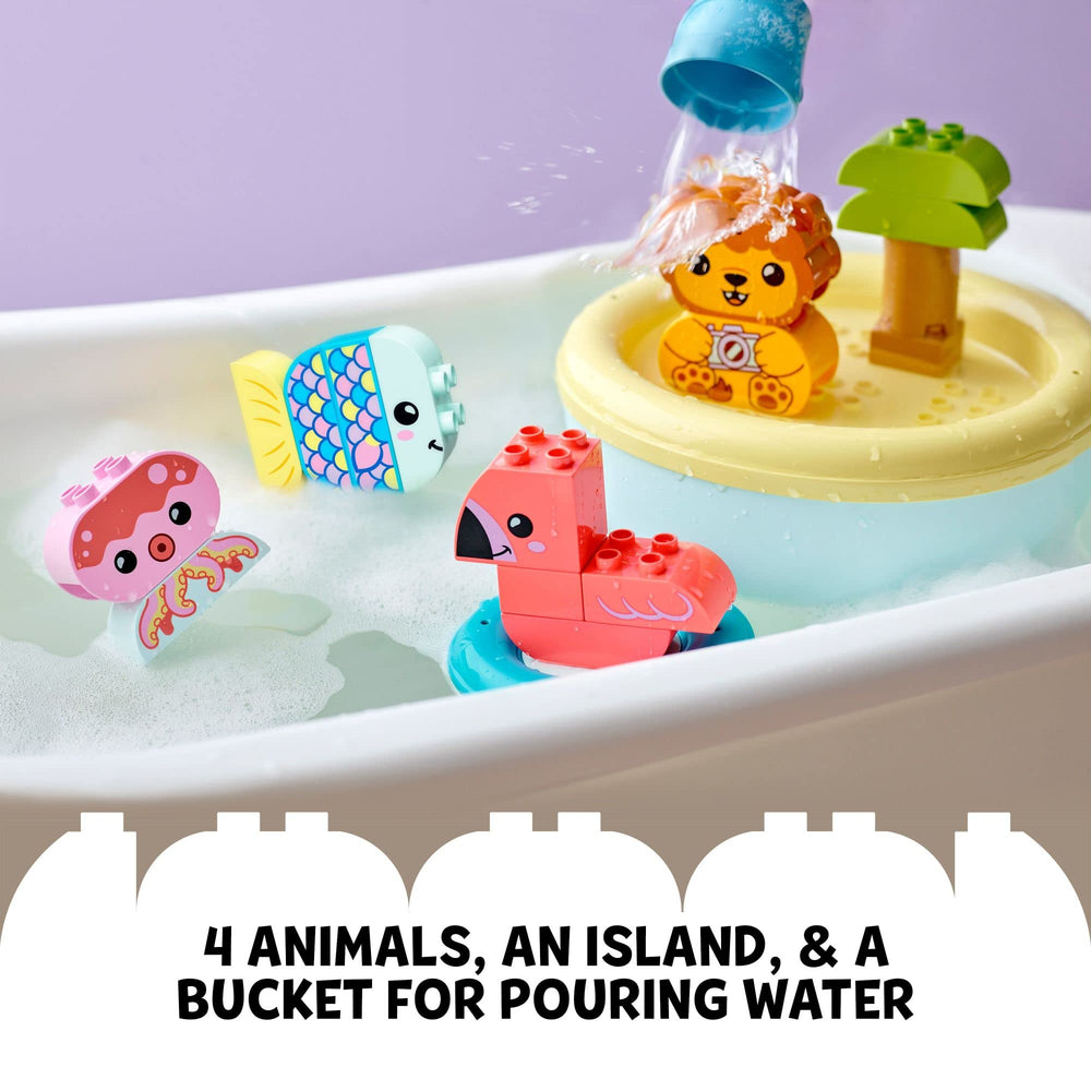 LEGO DUPLO Fish and Octopus bath toy 10966 for tactile water exploration