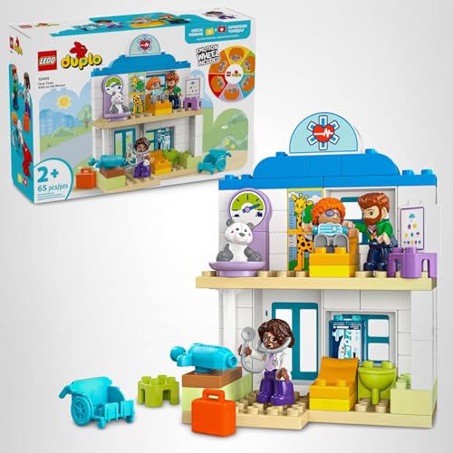 LEGO DUPLO hospital hinged windows enable interactive building and exploration