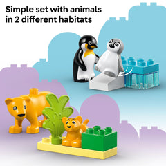 LEGO DUPLO lioness cub figures inspire imaginative habitat adventures