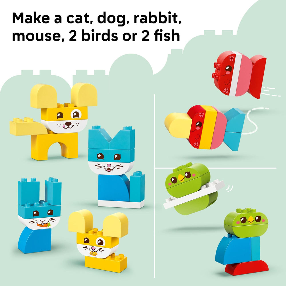 LEGO DUPLO fish figure supports storytelling and fine motor skills
