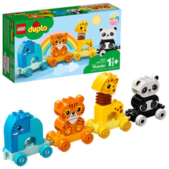 LEGO DUPLO My First Animal Train 10955 front view for toddlers