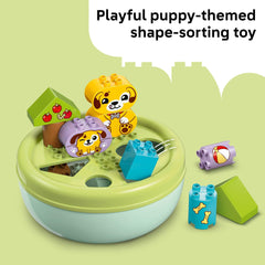 LEGO DUPLO Puppy House trees add color and context to pretend play and spatial reasoning.