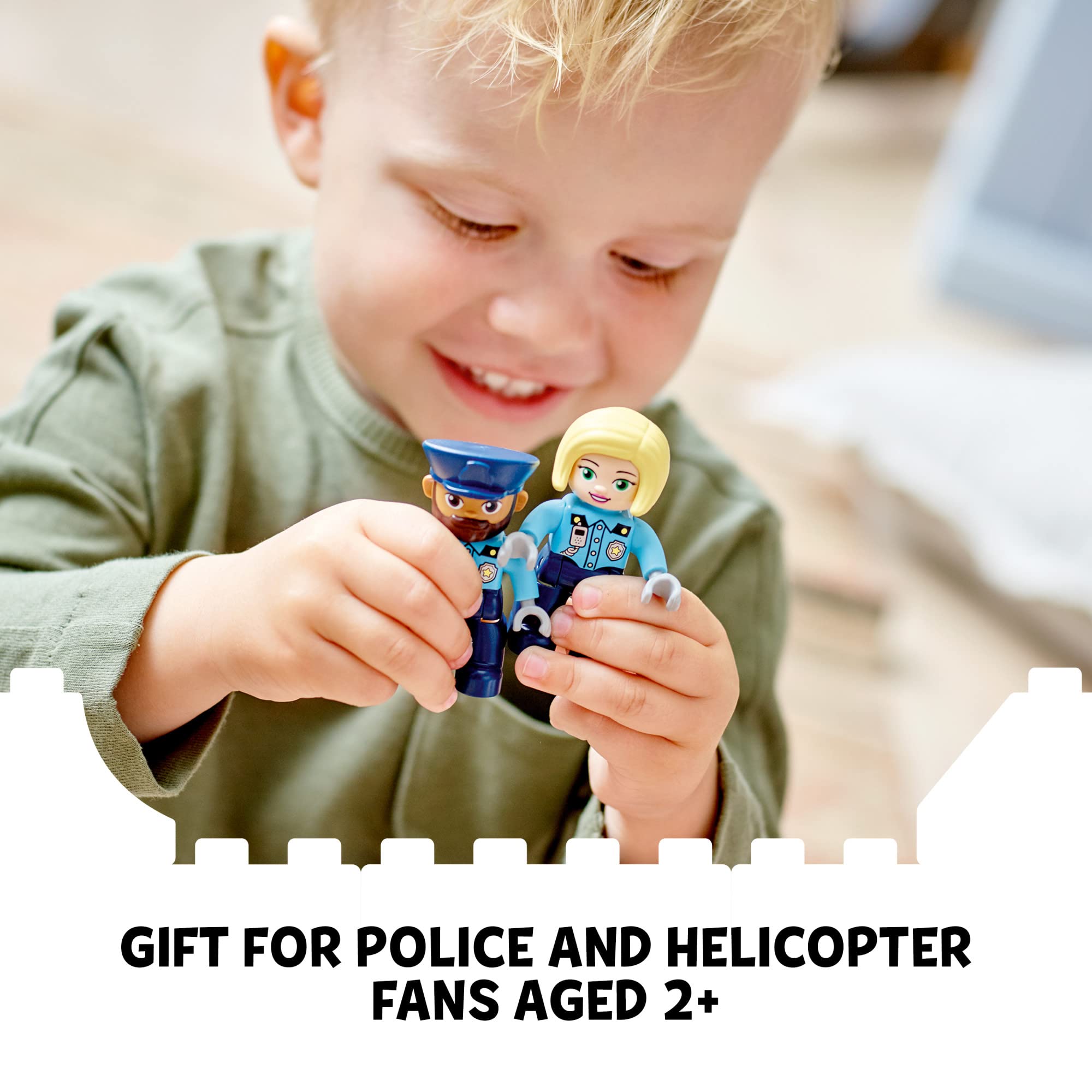 LEGO DUPLO Rescue Police Station coffee cup doubles as megaphone for imaginative coordination
