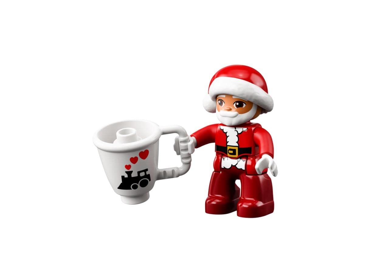LEGO DUPLO Santa's Gingerbread House 10976 children figures invite shared play