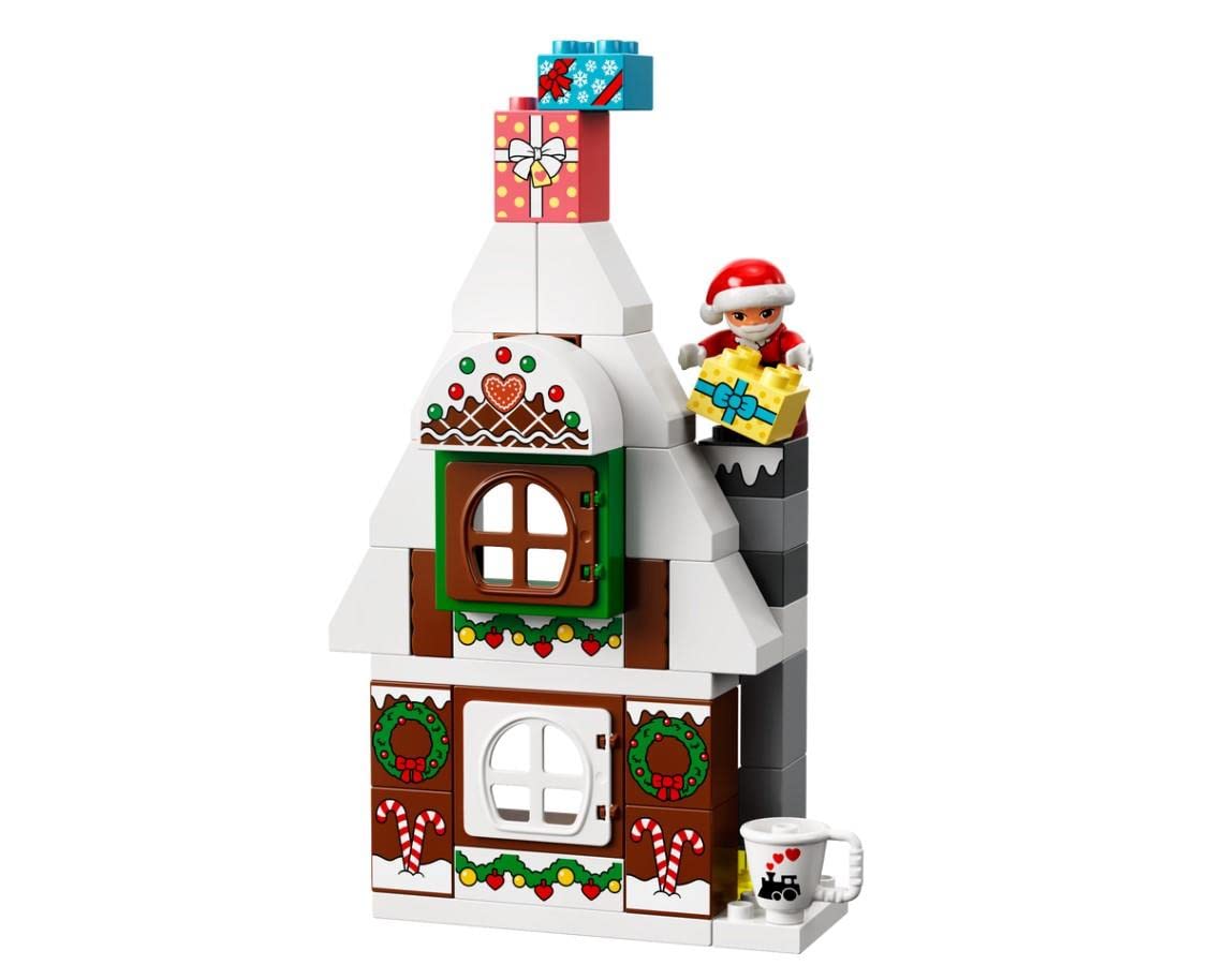 LEGO DUPLO Santa's Gingerbread House 10976 Santa figure set inspires holiday imagination