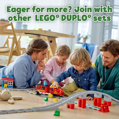LEGO DUPLO Steam Train remote control app enhances interactive play for toddlers.