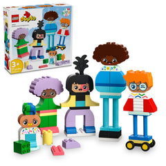 LEGO DUPLO Town big emotions characters promote expressive play and early social awareness.