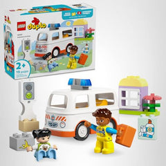 LEGO DUPLO town house-build expanding rescue storytelling