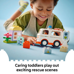 LEGO DUPLO paramedic figure enhancing empathetic role-play