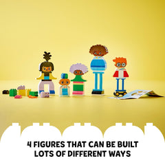LEGO DUPLO wheelbase—turnable mobility for character play.