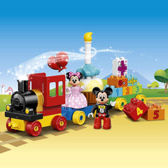 Train stands over 7 inches tall for engaging birthday fun.