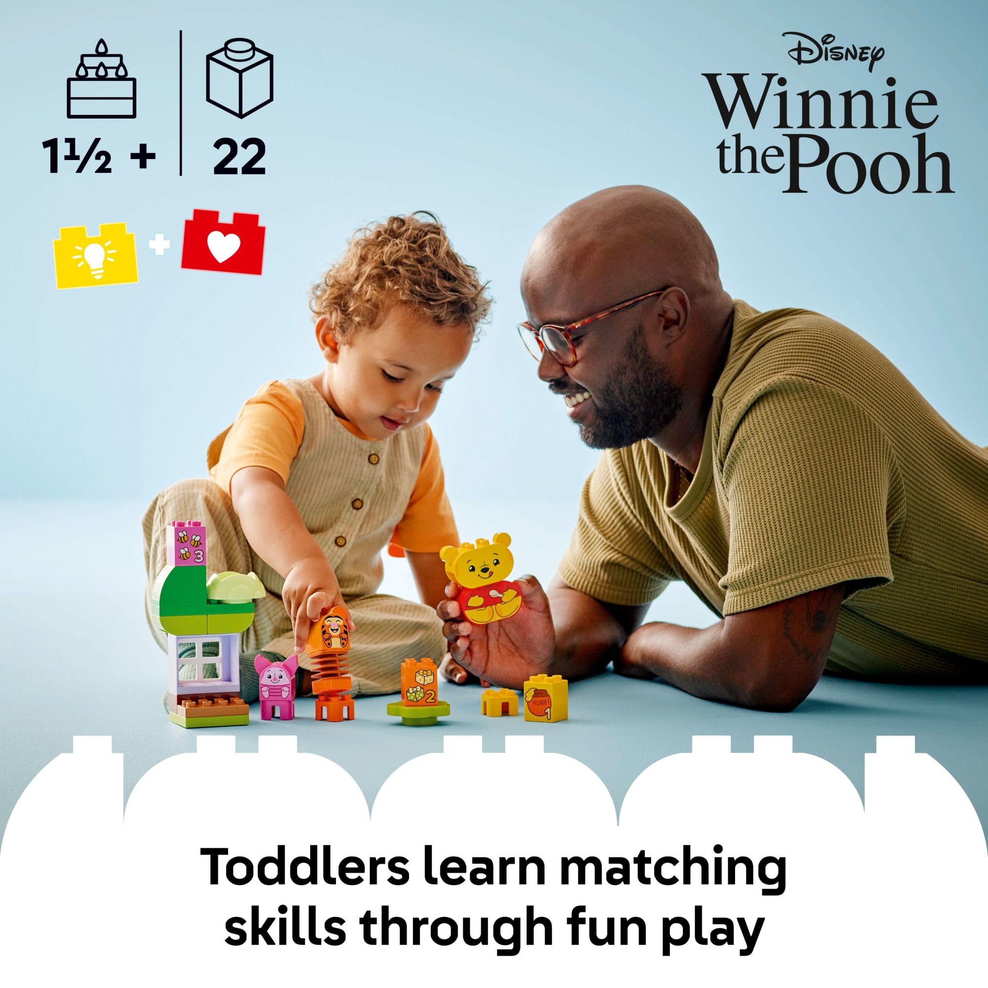LEGO DUPLO tree house scene sparks storytelling and cooperative play.