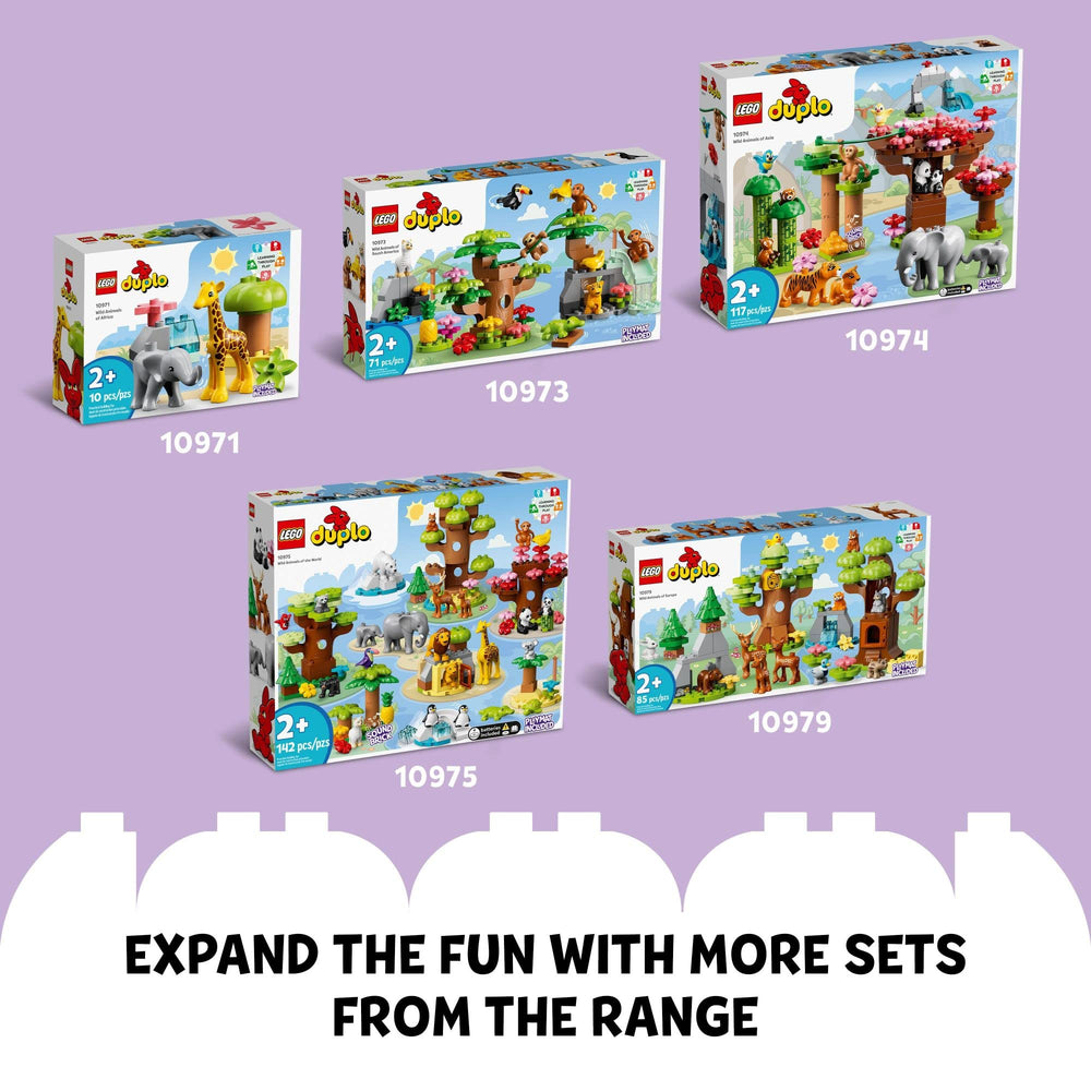 LEGO DUPLO turtle figure introduces gentle sea life into toddler play.
