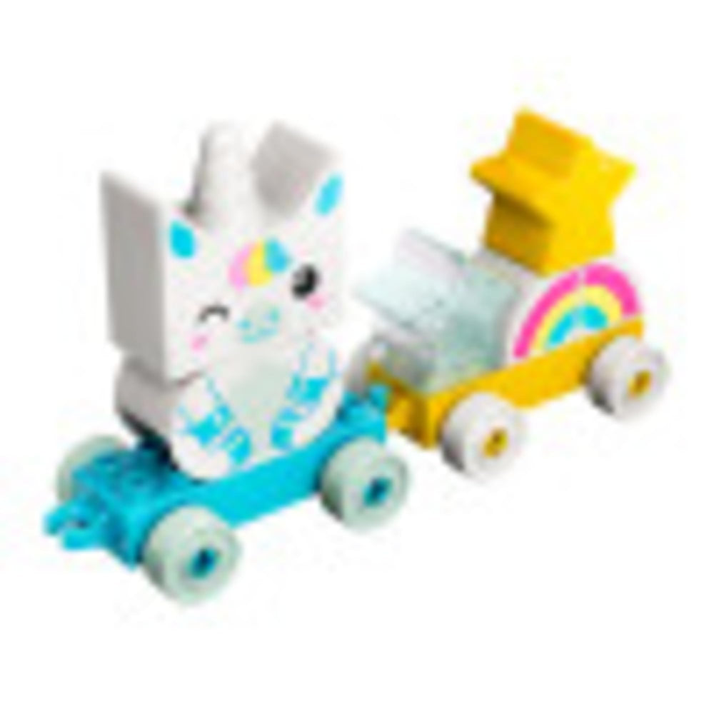 LEGO DUPLO unicorn stars block boosts color recognition and fine motor play.