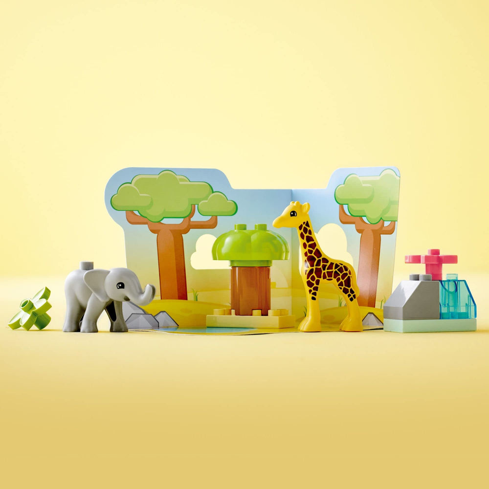LEGO DUPLO Wild Animals of Africa flowers for interactive safari scenes