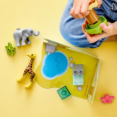 LEGO DUPLO Wild Animals of Africa tree piece for habitat scenes and feeding