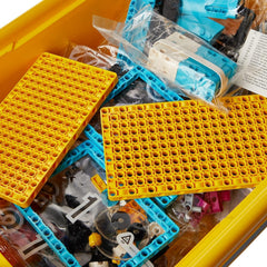 SPIKE Prime Set built robot demonstrates hands-on problem solving in class