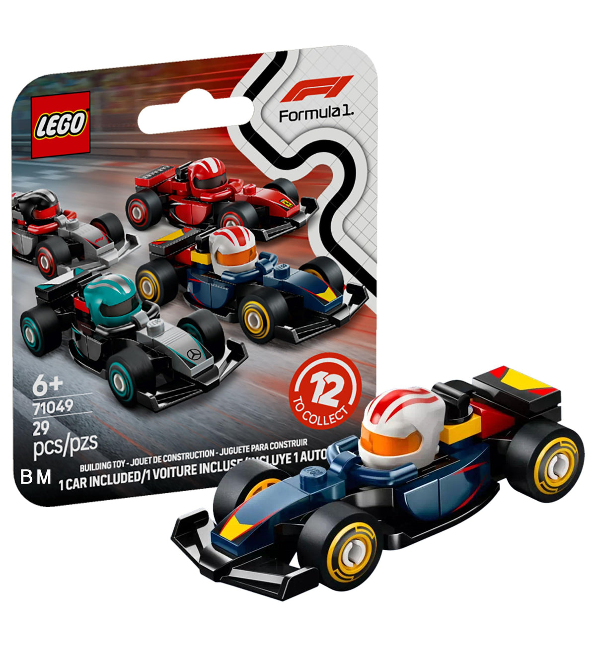 LEGO F1 Collectible Race Car Red Bull Racing sealed box for collectors